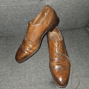 Edward Green Brown Leather Brogues | Size 7.5 #N11